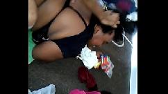 Follando a esta perra en la trampa